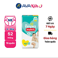 Tã quần Pampers size NB/S 52 miếng (cho bé 4 - 8kg)