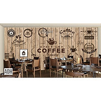Tranh dán tường trang trí quán coffee ADH181228-9