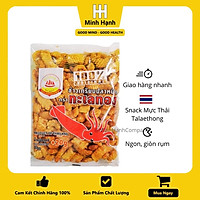 Snack (Bim Bim) Bánh Vị Mực Talaethong Gói 200+20gram Giòn Rụm Và Thơm Hàng Chính Hãng Nhập Khẩu Từ Thái Lan 