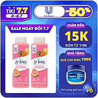 Combo 2 chai Sữa tắm dưỡng da St.Ives Cam Chanh 473ml