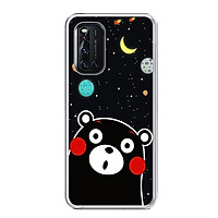 Ốp lưng dẻo cho điện thoại VIVO V19 - 0345 BEAR03 - Hàng Chính Hãng