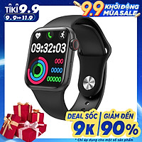 VINETTEAM đồng hồ thông minh HW12 series 6,sử dụng công nghệ cao chống nước ip67,đổi được hình nền, kết nối bluetooth có tiếng việt , nghe gọi nhắn tin , theo dõi sức khỏe - hàng chính hãng