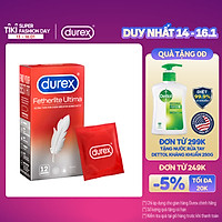 Bao cao su Durex Fetherlite Ultima Hộp 12 Bao
