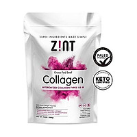 Collagen Powder Peptides: Keto Certified, Paleo Friendly Hydrolyzed Protein Powder - Anti Aging Beauty Supplement - Skin, Hair, Nails (10 oz)