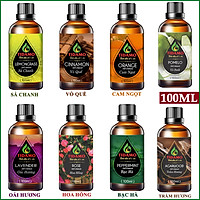 Tinh Dầu Xông Phòng Chai Lớn 100ML, Tự Chọn Mùi | Chính Hãng TIDAMO, Chiết xuất Tự Nhiên, Có Kiểm Nghiệm | Xông Thơm Phòng, Thư Giãn và Bảo Vệ Sức Khỏe