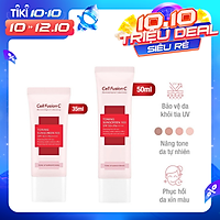 Kem Chống Nắng Cell Fusion C Toning Sunscreen 100 SPF50+/ PA +++ Nâng Tông Sáng Hồng