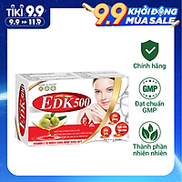 Viên Uống Bổ Sung Vitamin E EDK500 - Giúp Tăng Cường Chống Oxy Hóa, Trẻ Hóa Và Làm Đẹp Da