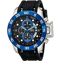 Invicta Men's 19252 I-Force Stainless Steel Watch With Black Synthetic Band