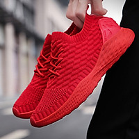 Giày Thể Thao Sneaker Nam , Đế Êm, Nhẹ Thoáng Khí, Thích Hợp Đi Chơi, Đi Hoc, Đi Làm, Đế Cao Su Đúc, Chống Trơn Trượt, Hạn Chế Mòn Đế, Miếng Lót Giày Cấu Trúc Tổ Ong Tảo Cảm Giác Êm S89