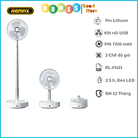 Quạt gấp gọn mini Remax RL-FN31 - Hàng chính hãng