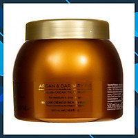 Dầu hấp ủ Schwarzkopf OIL Ultime Argan & Barbary Fig Oil Cream Treatment chăm sóc tóc to sợi thô cứng 500ml