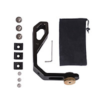 Giá Đỡ Khung Gimbal Chữ L DF DIGITALFOTO M-0667 Kèm 3 Khớp Gắn Micro, LED Cho Gimbal DJI Ronin-S Zhiyun Crane, Moza Air (1/4 Inch)