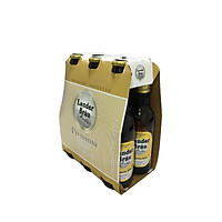 Lốc 6 Chai bia Lander Brau Premium 4,9% Vol - Chai 330ml