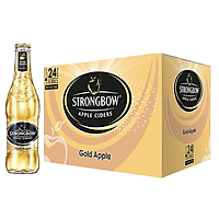 Thùng 24 nước táo lên men Strongbow Gold 330ml - 11915