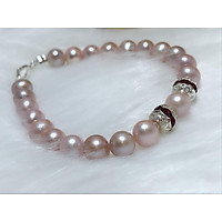 Vòng tay ngọc trai cao cấp phối charm cực xinh