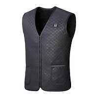 Electric Heated Vest With 5 Heating Zones Winter Warm Heated Vest Heating Jacket USB Electric Warm Clothes 3 Adjustble