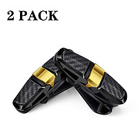 2PCS ABS Sun Visor Clip Sunglasses Holder for Car Sun Visor Car Sunglasses Clip Glasses Hanger Mount