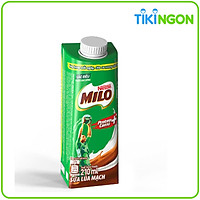 Sữa Lúa Mạch Nestlé MILO Teen Protein Canxi 210ml