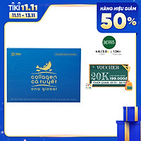 Collagen cá tuyết Ona Gobal làm đẹp da, da săn chắc, căng bóng ngậm nước ẩm mượt- Hàng Chính Hãng