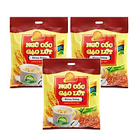 Combo 3 Bịch Ngũ cốc Gạo Lứt không đường ăn kiêng Best Choice (540gr/bịch x 3)