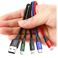 Cáp sạc Baseus Cafule sạc nhanh dùng cho iPhone - Hàng chính hãng