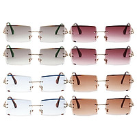 8x Fashion Sunglasses Classic Party Tinted Lens Metal Frame Eyewear Anti-UV