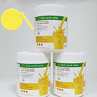 Combo 3 Hộp Sữa Nghệ Hera 100g - Tặng Kèm Bông Rửa Mặt