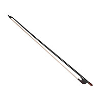 ammoon Violin Bow Baroque Style 4/4 Violin Fiddle Bow Carbon Fiber Round Stick Snakewood End White Horsehair Well