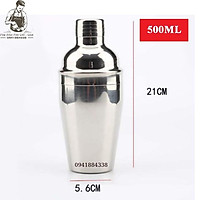 Bình Lắc Pha Chế, Shaker Inox Cao Cấp, Bình Lắc Inox