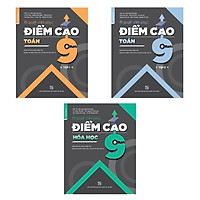 Sách - Combo Bí quyết chinh phục điểm cao môn Toán 9 (Tập 1 + Tập 2 ) - Hóa Học 9