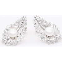 Bông Tai Ngọc Trai Lông Vũ B-1532 Bảo Ngọc Jewelry