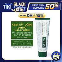 KEM TẨY LÔNG UMI 4C (100ml) cho Chân Tay Nách Bikini Vùng kín Ngực Bụng Toàn thân Body an toàn cho da nhạy cảm