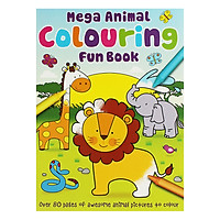 Sách tô màu Mega Animal Colouring Fun Book