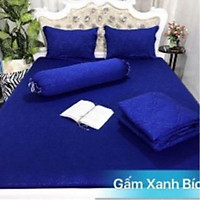 Ga thun gấm màu xanh bích