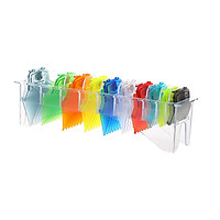 10PCS Hair Clipper Combs Guide Kit Multi-color Magnetic Plastic Hair Trimmer Guards Attachments Hair Salon Tool