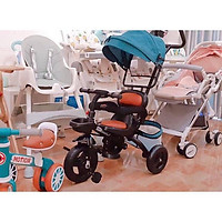 Xe đẩy 3 bánh có mái che