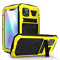 Heavy Duty Phone Cover Metal Case IP54 Waterproof Shockproof Anti-drop Mobile Phone Shell Case Compatible with