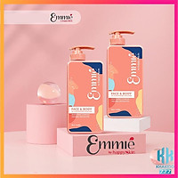 Combo 2 Chai Kem Dưỡng Trắng Da Emmie Cho Mặt Và Body Có Chứa 5 % Niaciamide 85ml - 250ml Emmié