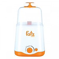 Máy Hâm Sữa Hai Bình Cổ Rộng FatzBaby FB3012SL - Tặng kèm 01 dụng cụ gắp mắt dứa tiện lợi