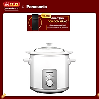 Nồi Nấu Chậm Panasonic 3 Lít NF-N30ASRA - Hàng Chính Hãng