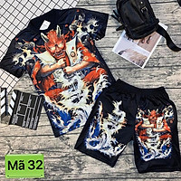 BỘ HÈ NAM 3D CAO CẤP ( Người Qủy )
