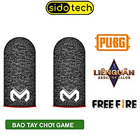 Bao Tay Chơi Game Cảm Ứng Chống Mồ Hôi SIDOTECH Siêu Mỏng Vải Sợi Carbon Siêu Bền Chống Giãn Xù, Cảm Ứng Nhạy Thuộc Dòng Găng Tay Chơi Game Bao Ngón Tay Cho PUBG Tốc Chiến Freefire Liên Quân mobile - Hàng Chính Hãng