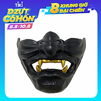 Ghost Of Tsushima Evil Spirit Mask Halloween Scary Mask Eco-Friendly Resin A Half Face Mask
