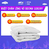 Ruột Chăn Lông vũ Doona Luxury êm ái, cao cấp