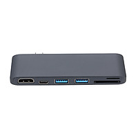 Bộ Chuyển Đổi Đầu Đọc Thẻ SD / TF Loại C USB 3.0 Hub Sang 4K * 2k 30Hz HD Cho Macbook Pro Nintendo