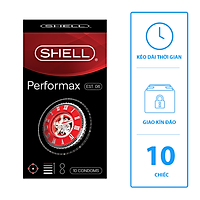 Bao cao su Hàn Quốc Shell Performaxxx - kéo dài thời gian gai bi xung quanh - 10 chiếc