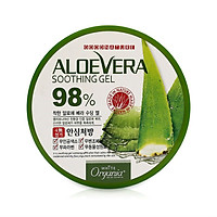 Gel Dưỡng Thể White Good Nature Aloe Vera Soothing Gel 98% Organia (300g)