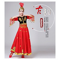 Trang phục cổ trang mỹ nữ tân cương - trang phục múa - hán phục múa