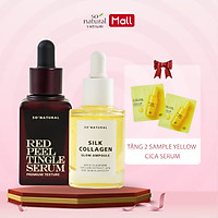 Combo Dưỡng Da Red Peel Premium Và Silk Collagen Ampoule Chính Hãng So Natural