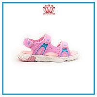 Dép Quai Hậu Bé Gái Đi Học Crown Space Cao Cấp CRUK541 Size 25-35 cho bé 5-14 Tuổi